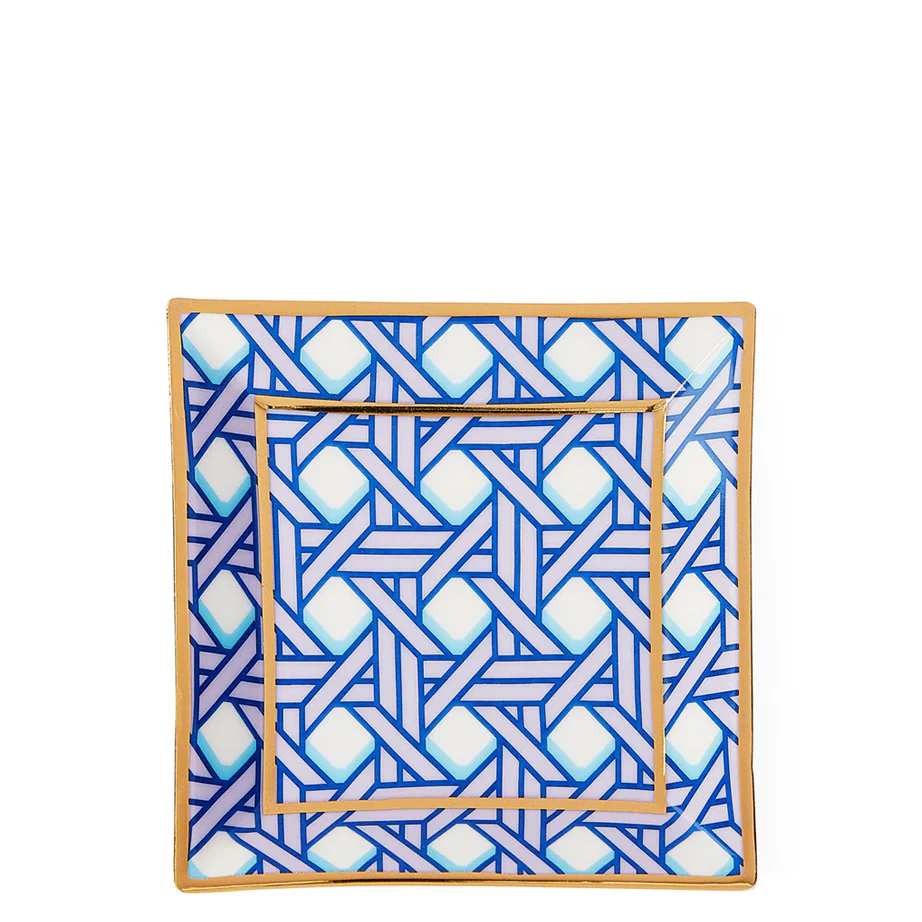 Basketweave Porcelain Trays - Image 3