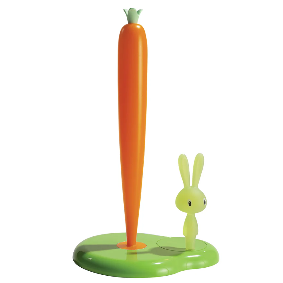 Bunny & Carrot Kitchen Roll Holder - Image 3