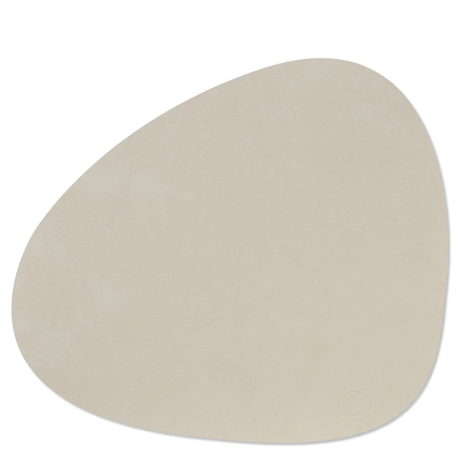 Curve Nupo Leather Table Mats | Earth Tones - Image 3