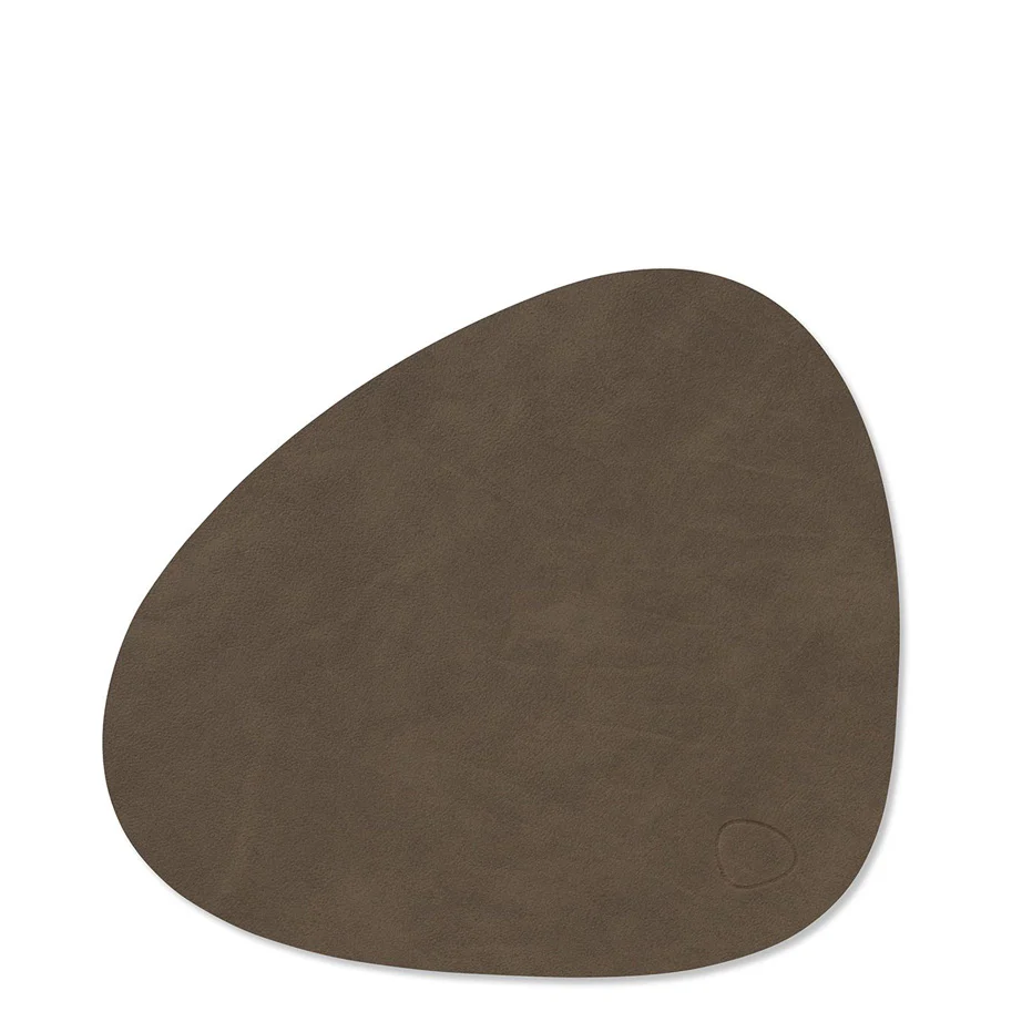 Curve Nupo Leather Table Mats | Earth Tones - Image 5