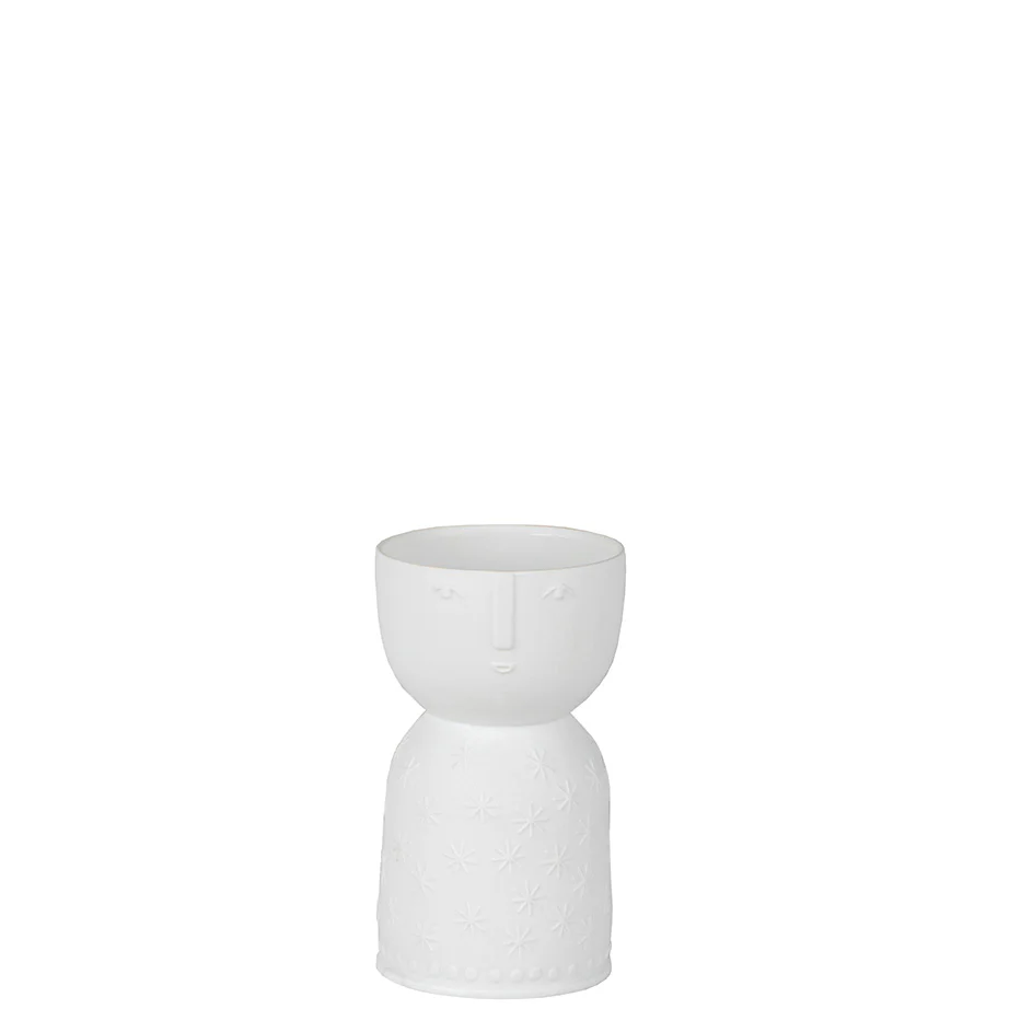 Porcelain Visage Vases - Image 4