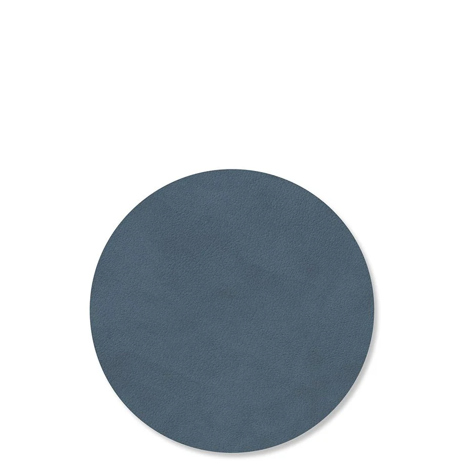 Round Nupo Leather Glass Mats - Image 4