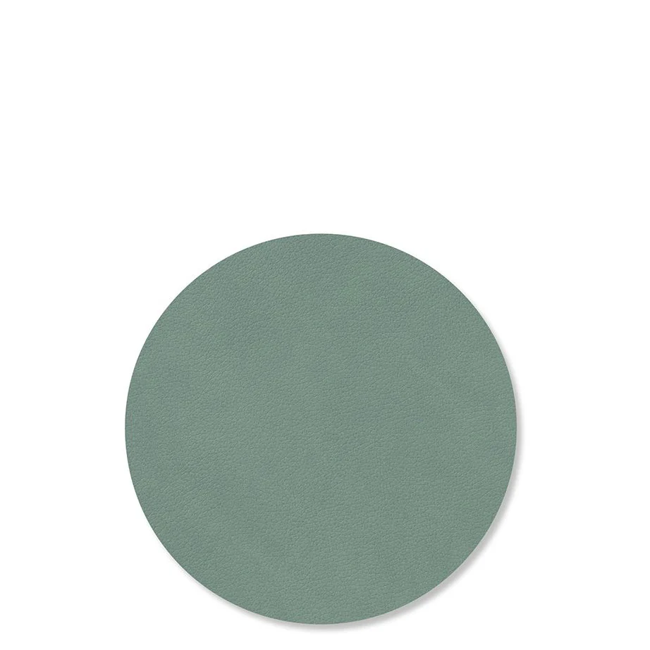 Round Nupo Leather Glass Mats - Image 5