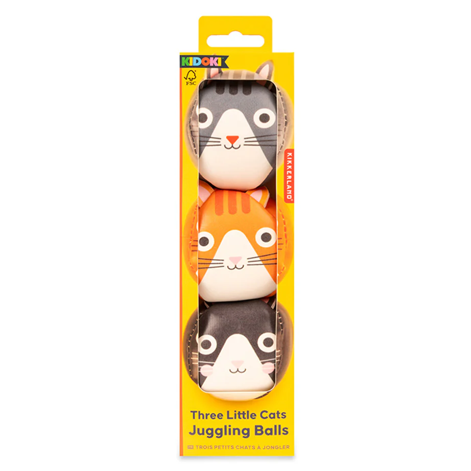 Three Little Cats Juggling Balls - Image 2